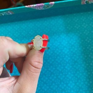 Kendra Scott druzy ring size 7